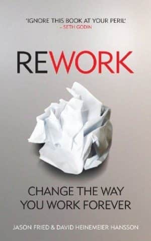 Rework - Jason Fried em promoção a Livraria Cultura