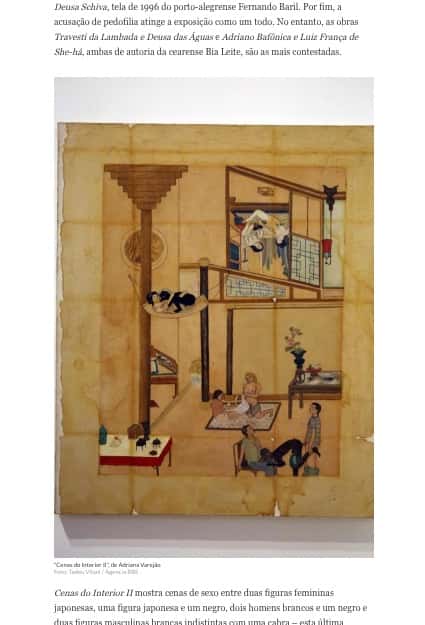 Ilustração de casa com duas mulheres japonesas, uma pessoa japonesa e um negro, dois homens brancos e um negro, e dois homens brancos com uma cabra